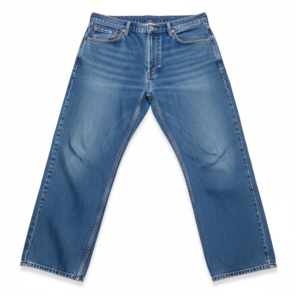 Levi's 550 Relaxed Fit Tapered Leg Blue Denim Jeans‎ Men's 38x30 Medium Wash